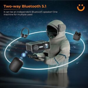 ویدیوپروژکتور حرفه‌ای YABER V10