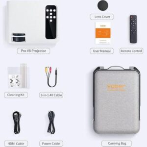 ویدیوپروژکتور یابرYABERv8pro