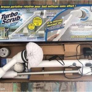 اسکرابر شارژی چندکاره – تمیزی حرفه‌ای بدون زحمت ✨