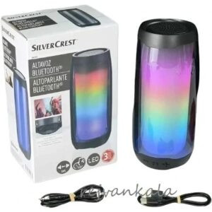 اسپیکر بلوتوثی سیلورکرست – صدایی قدرتمند با جلوه‌های نوری جذاب