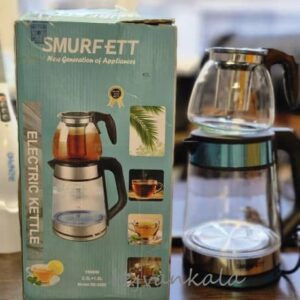 چای‌ساز سری کتری شیشه ای SMURFETT